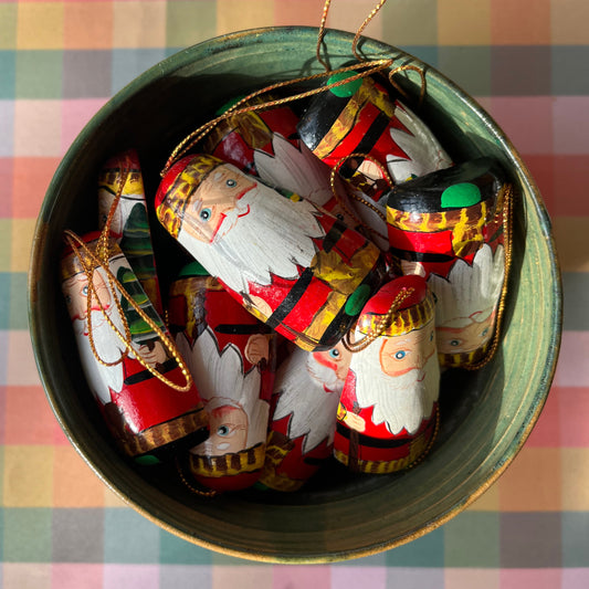 Vintage St Michael Santa decoration