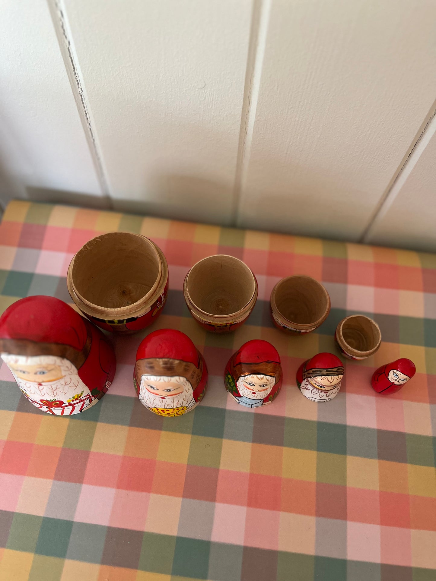 Santa Matryoshka dolls set of 5