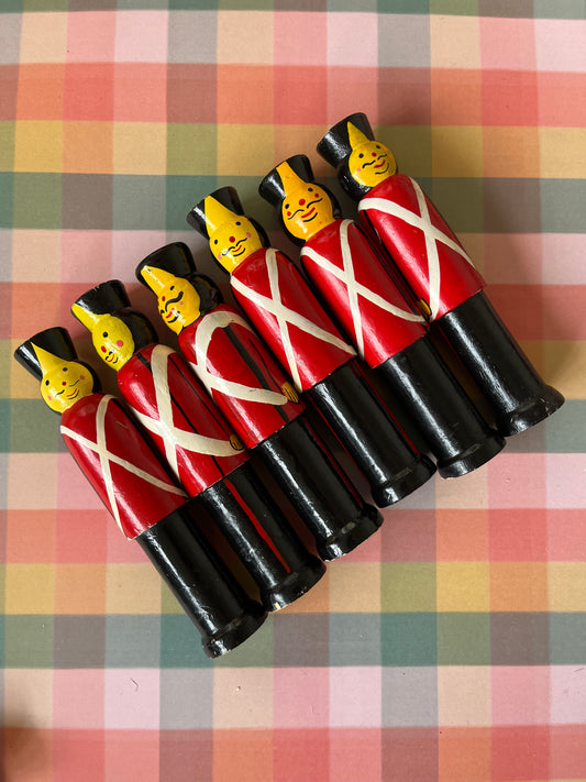 Vintage soldier skittles