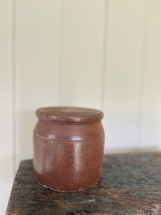 Vintage French confit pot
