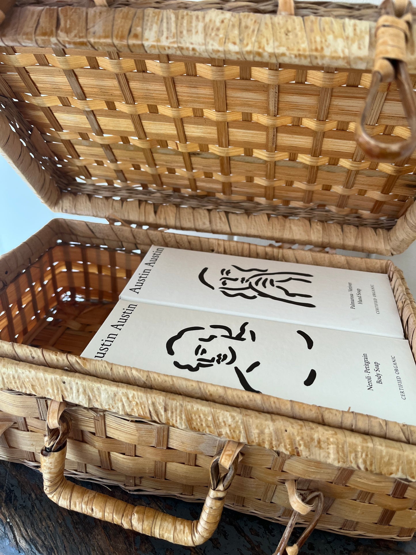 Little wicker hamper