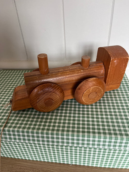Wood N Joy Vintage pull along train