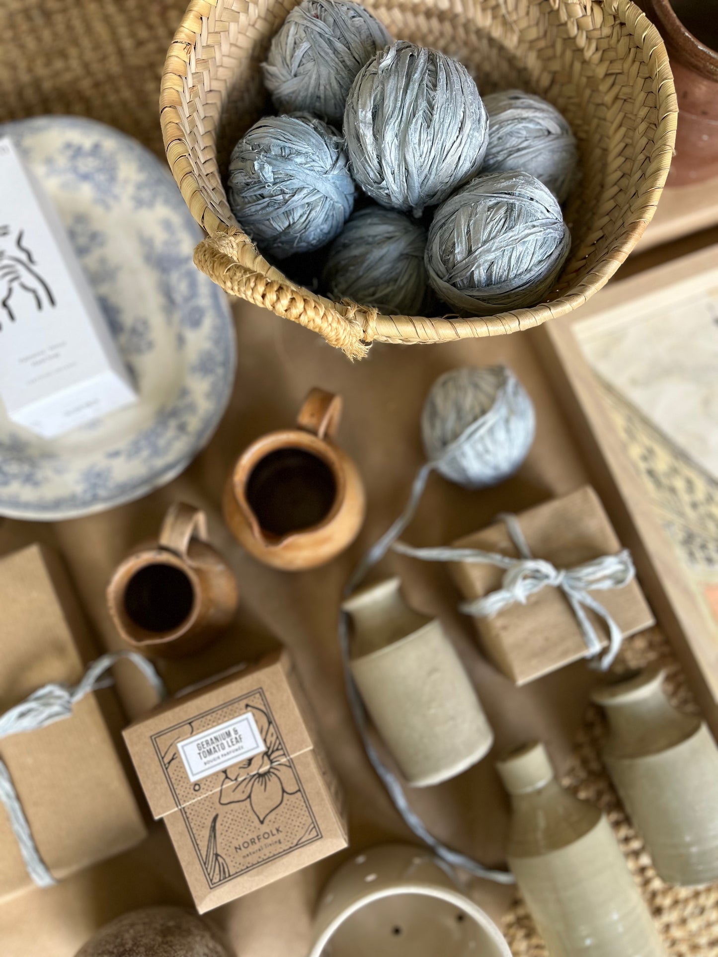 Recycled silk ribbon - Clara