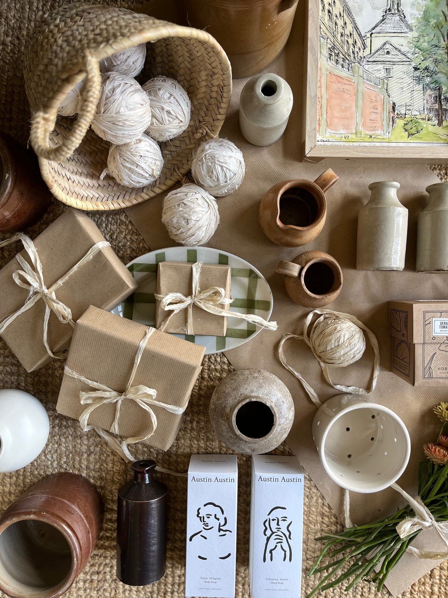 Recycled silk ribbon - Ivory