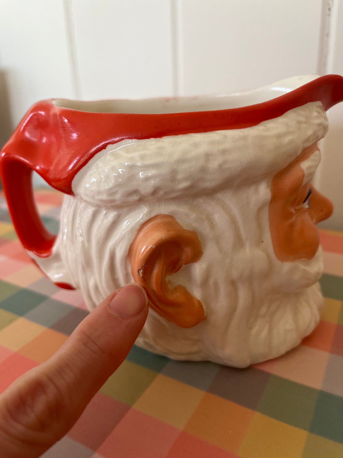 Vintage Santa Jug