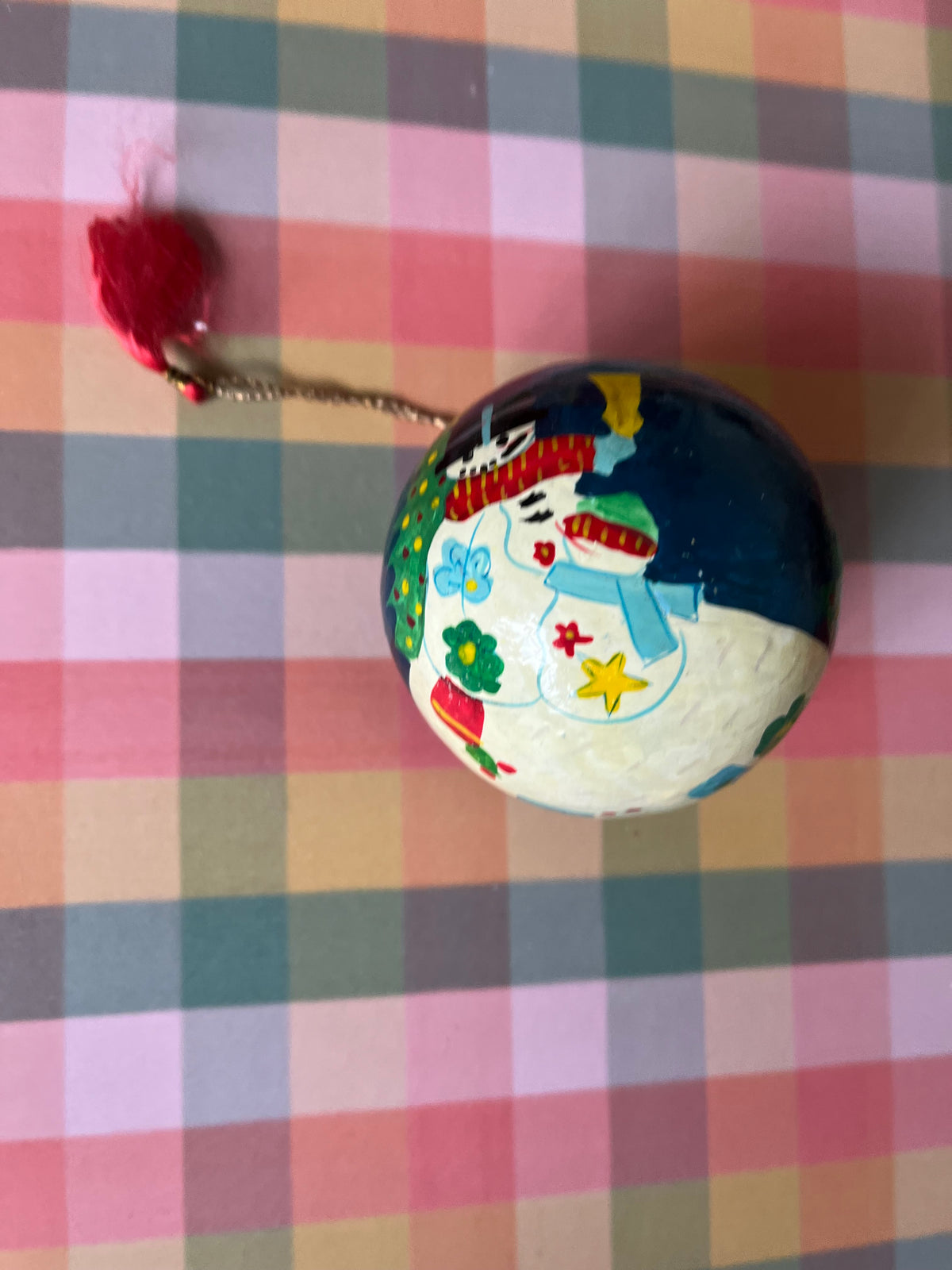 Papier Mache Baubles