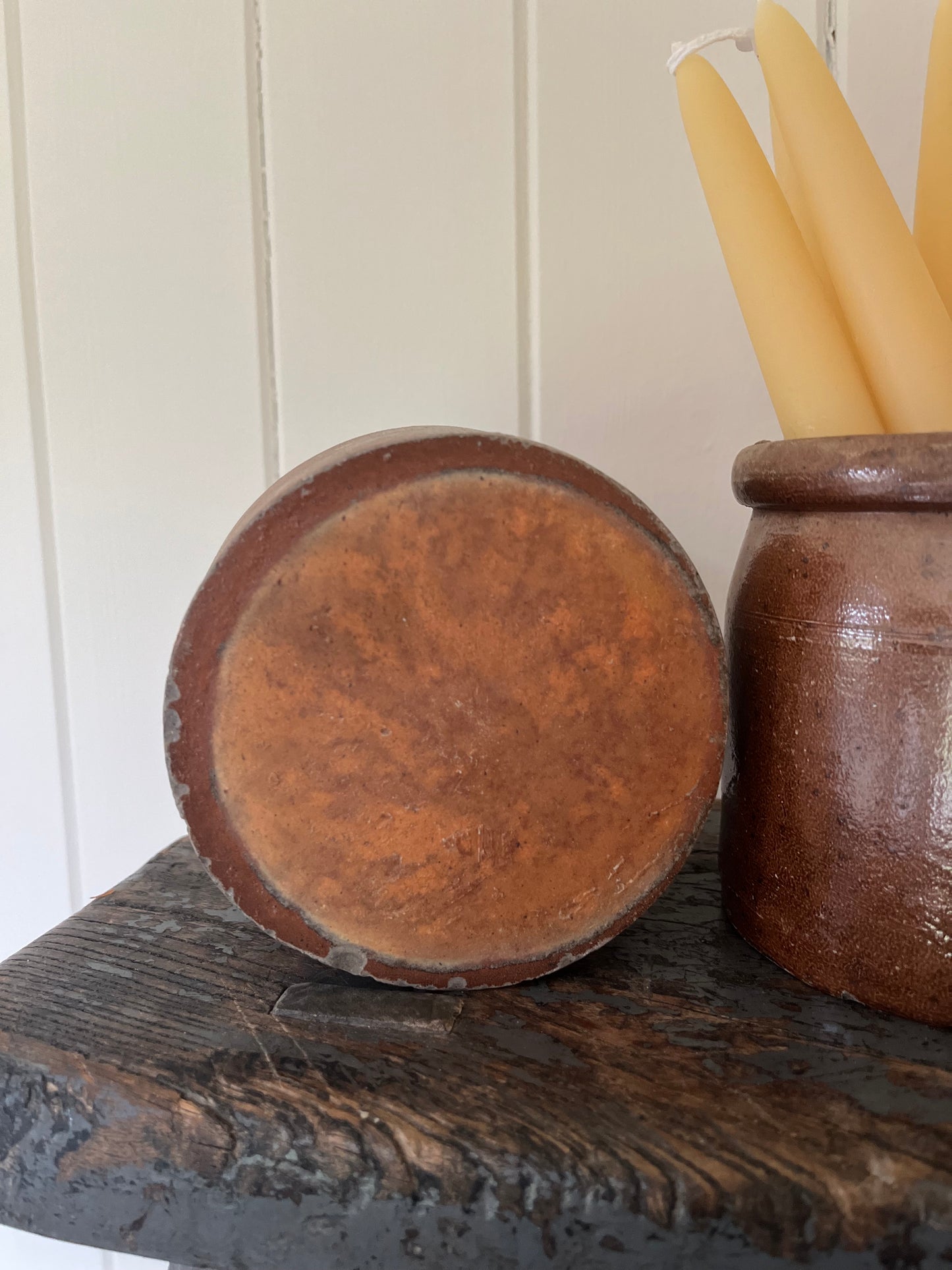 Vintage French confit pot