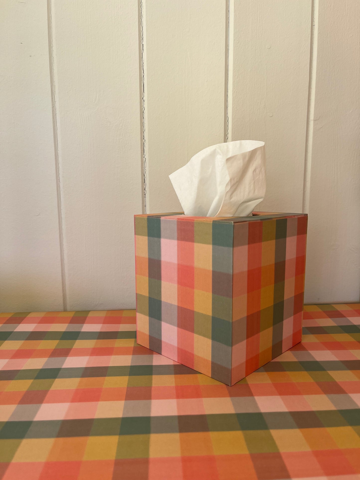 Lomond Paper Co Hand-covered Tissue Box