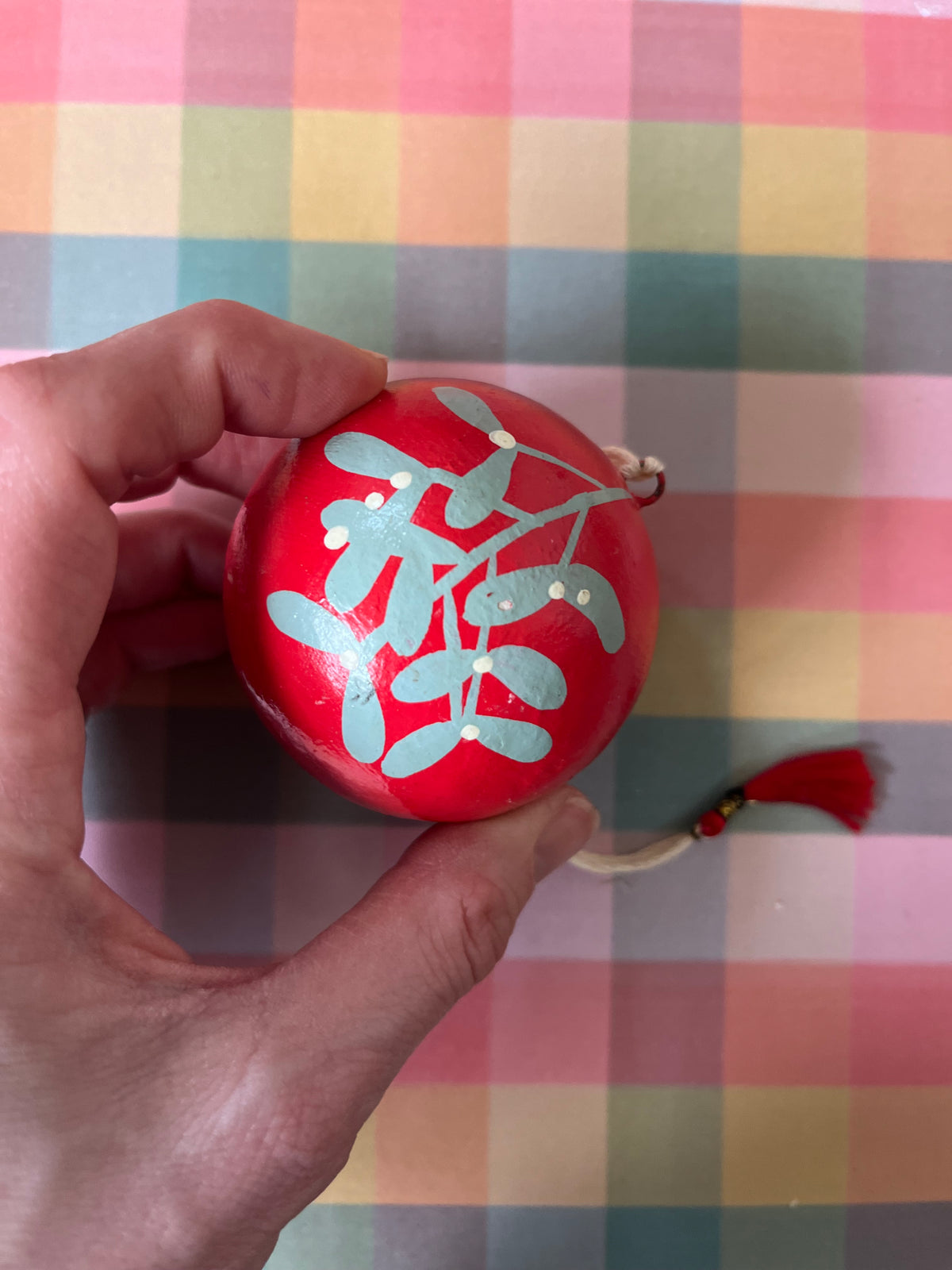 Papier Mache Baubles