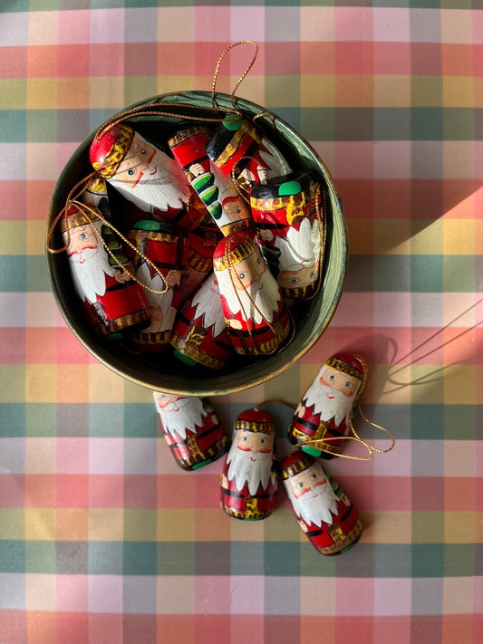 Vintage St Michael Santa decoration