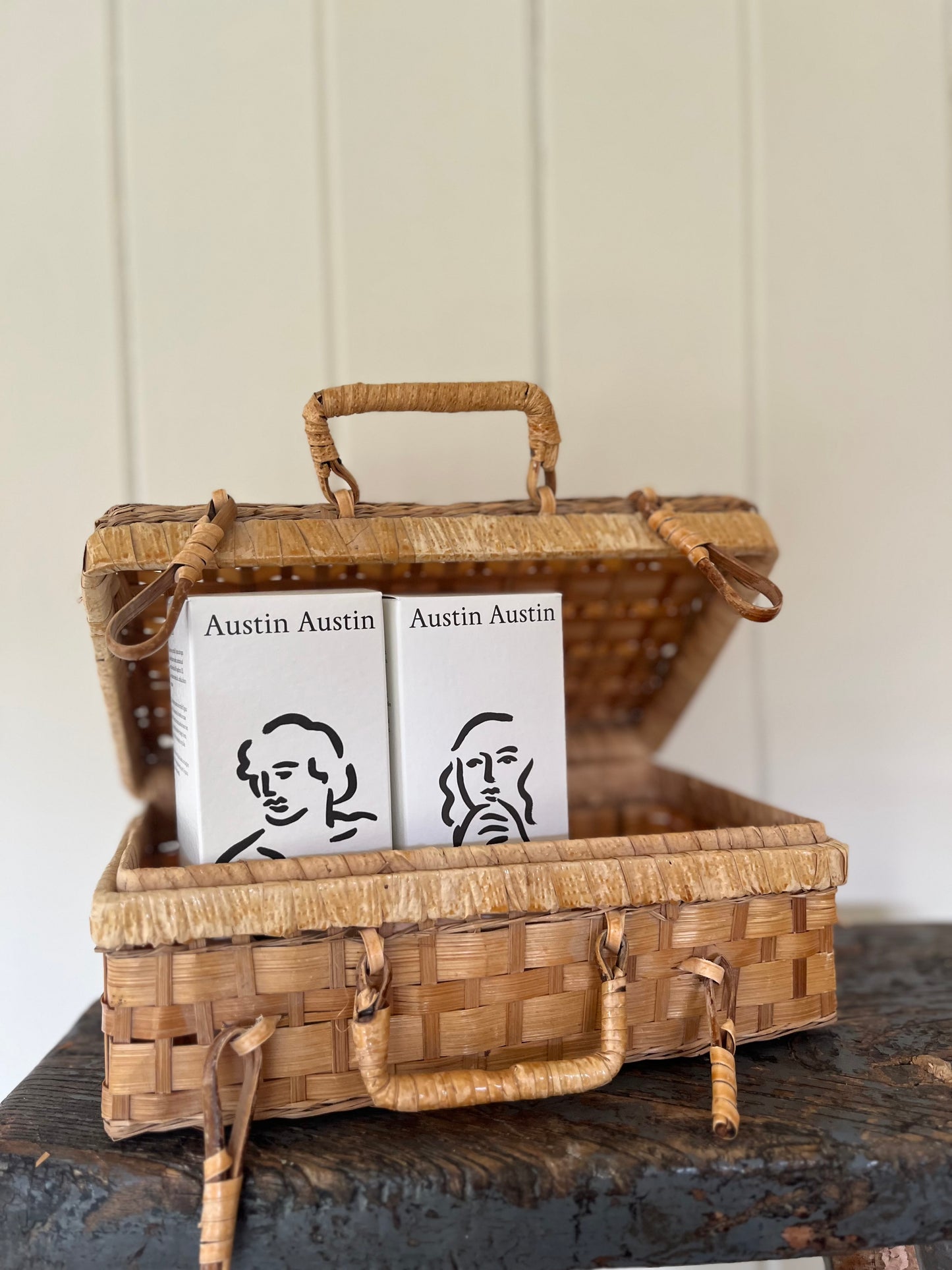 Little wicker hamper