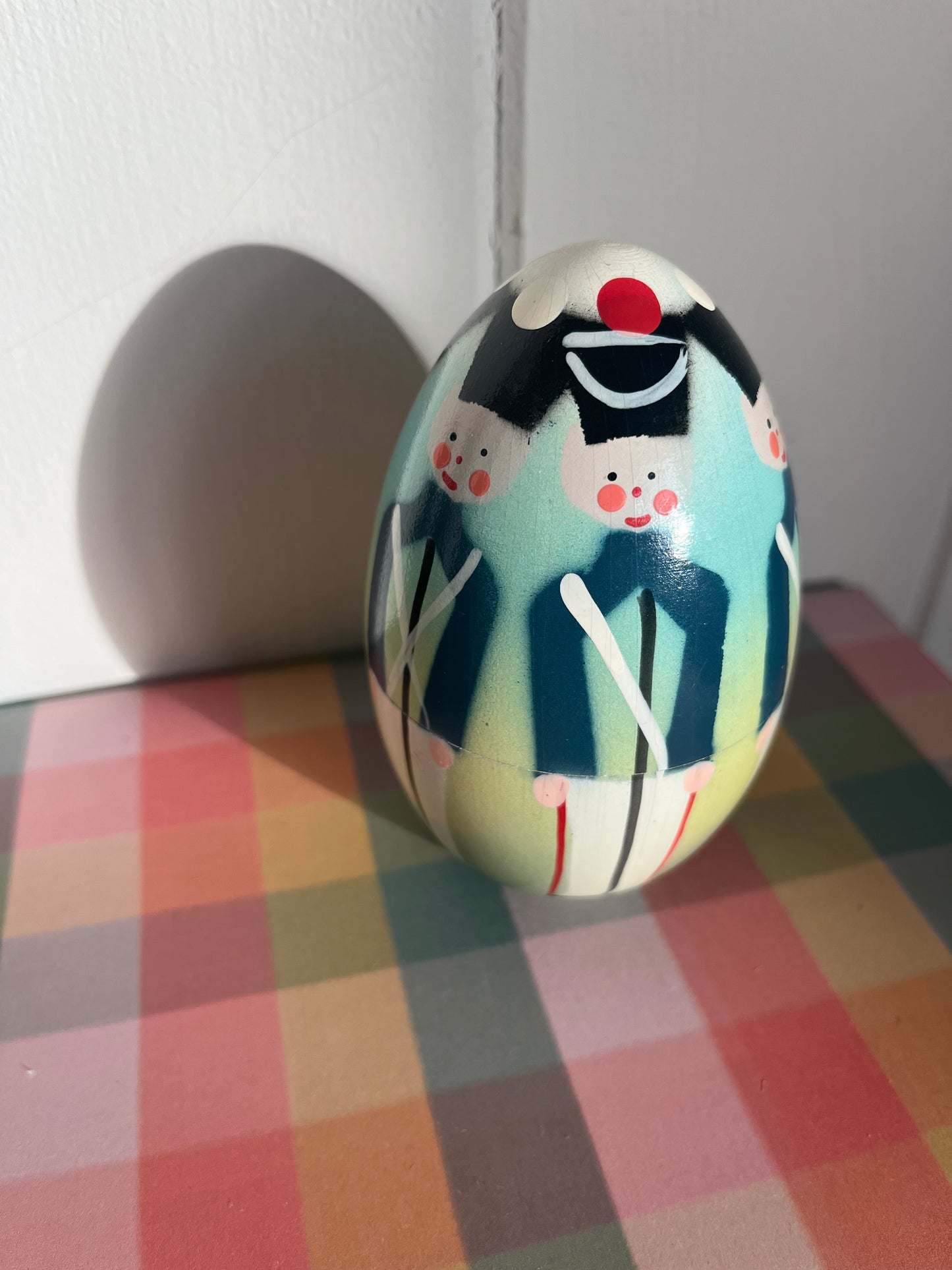 Vintage Tiny Soldier Skittles in an Egg