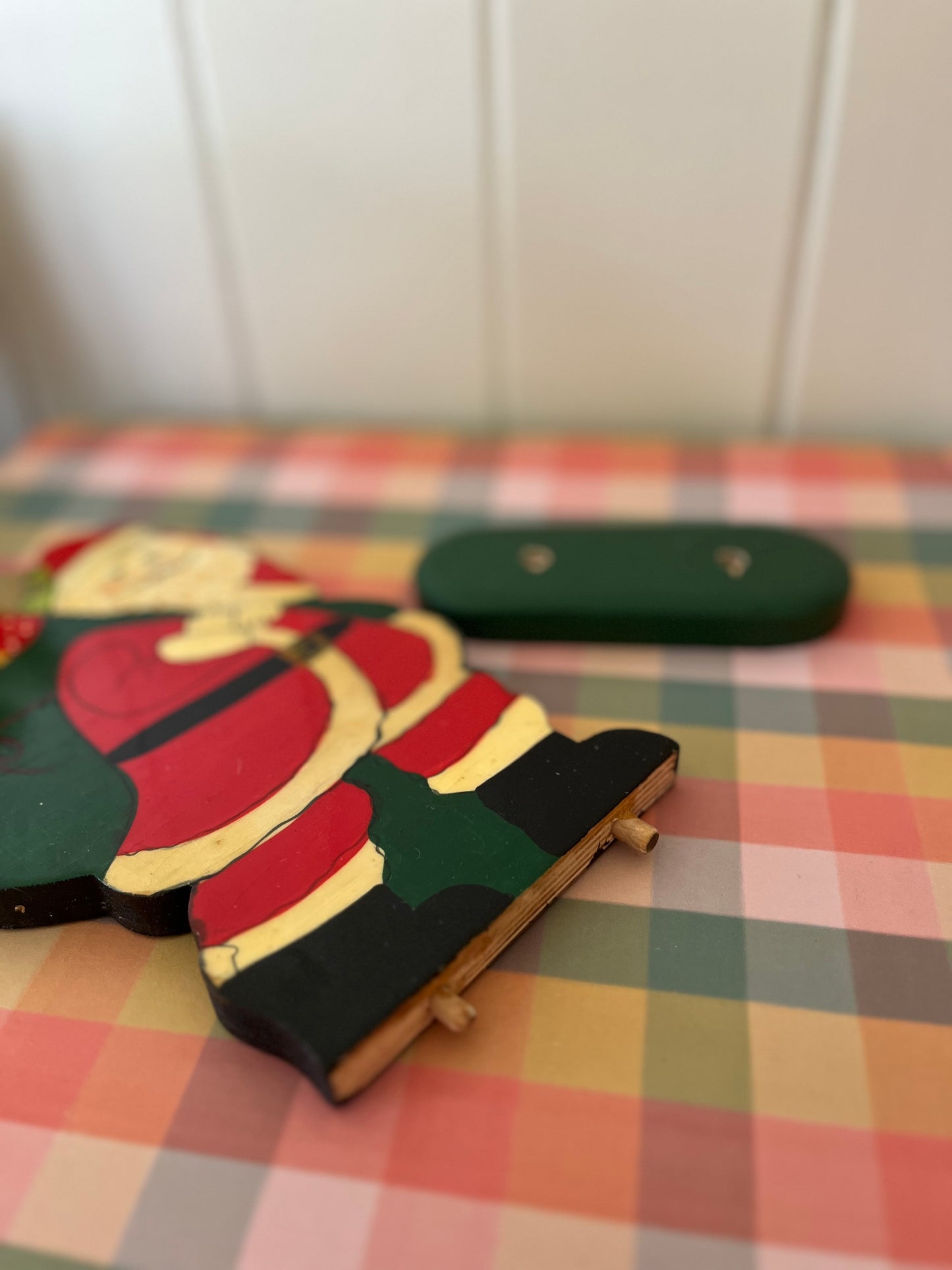 Vintage decorative standing Santa