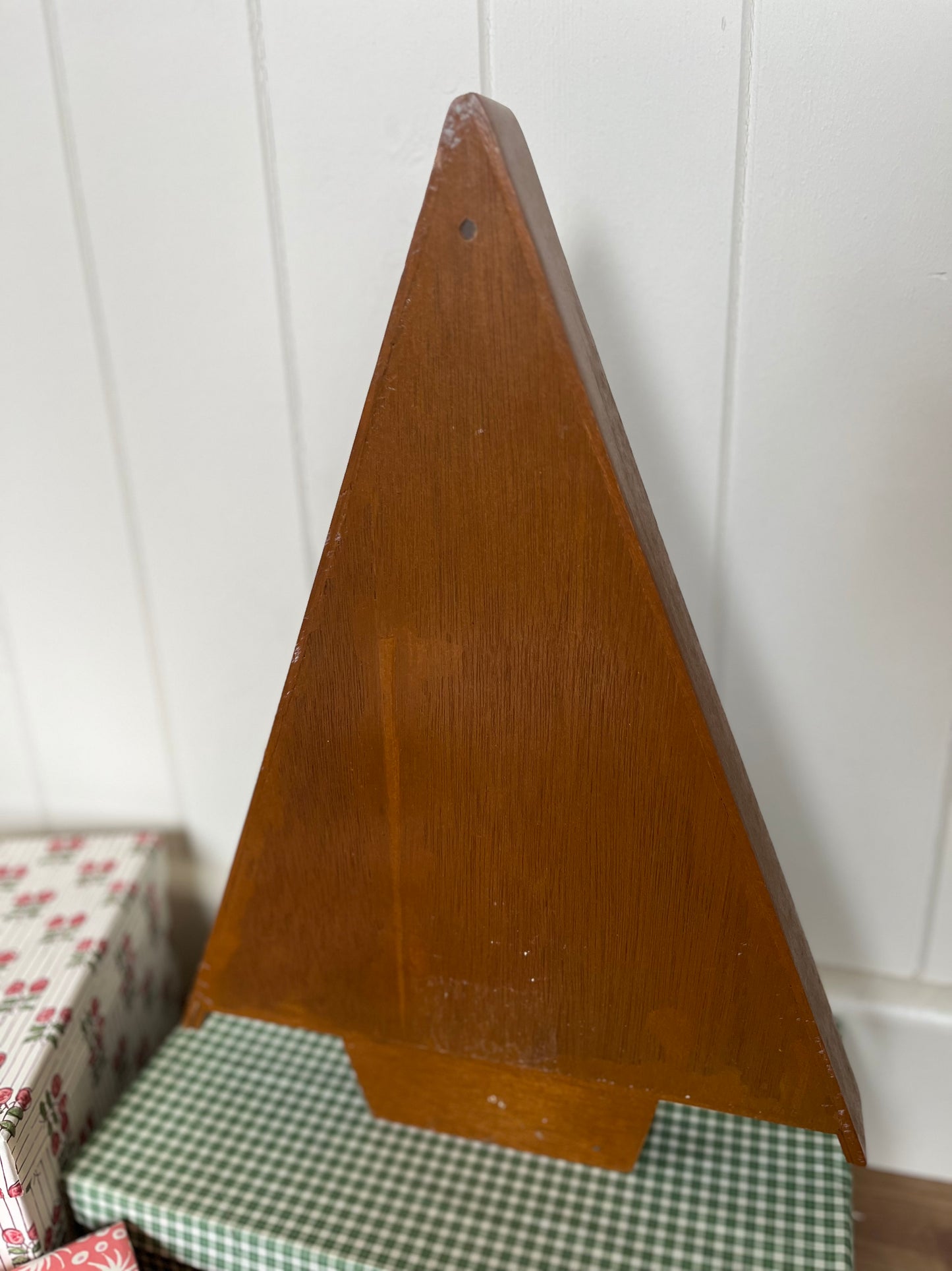 Vintage Christmas Tree display shelf