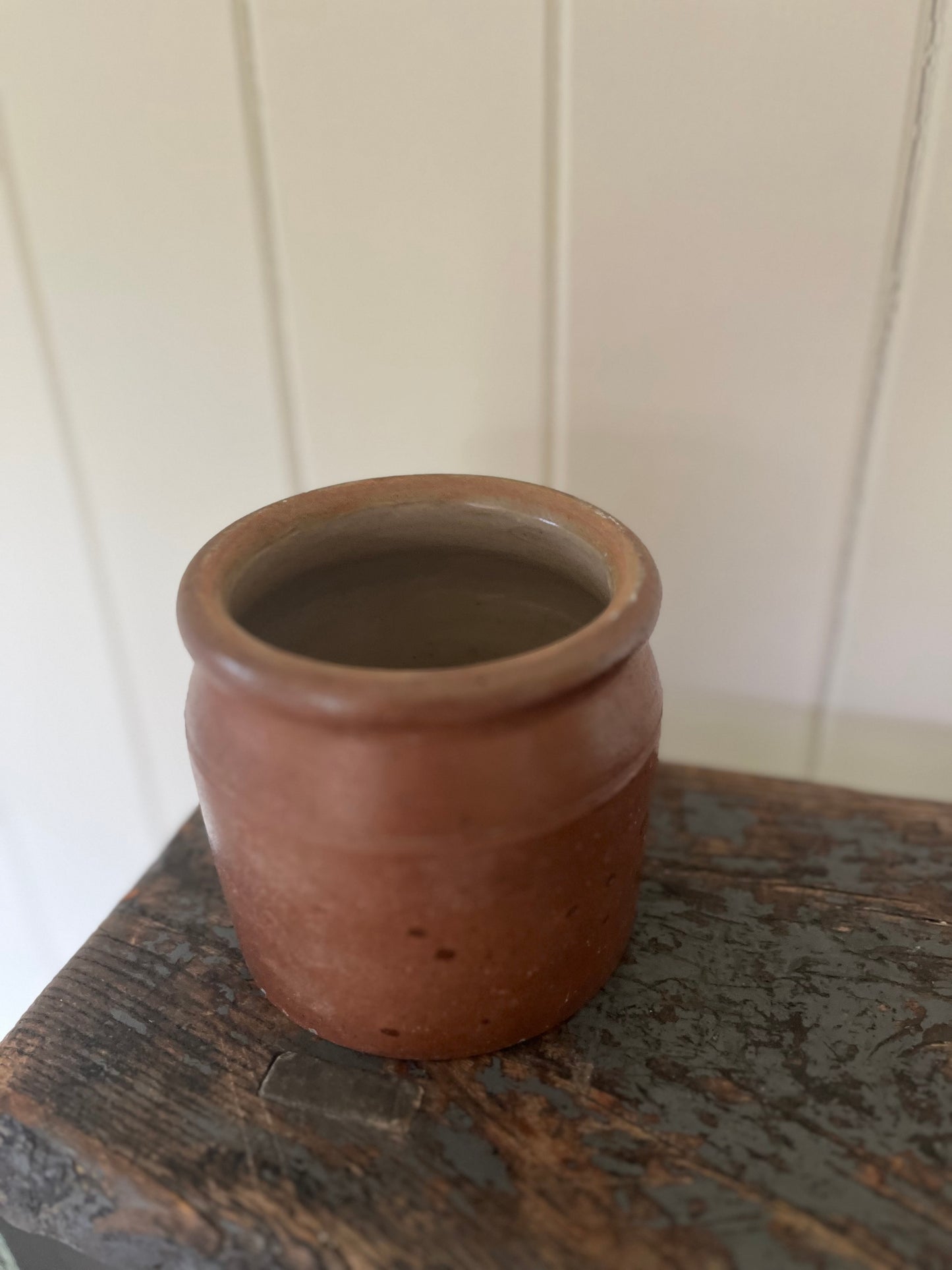 Vintage French confit pot