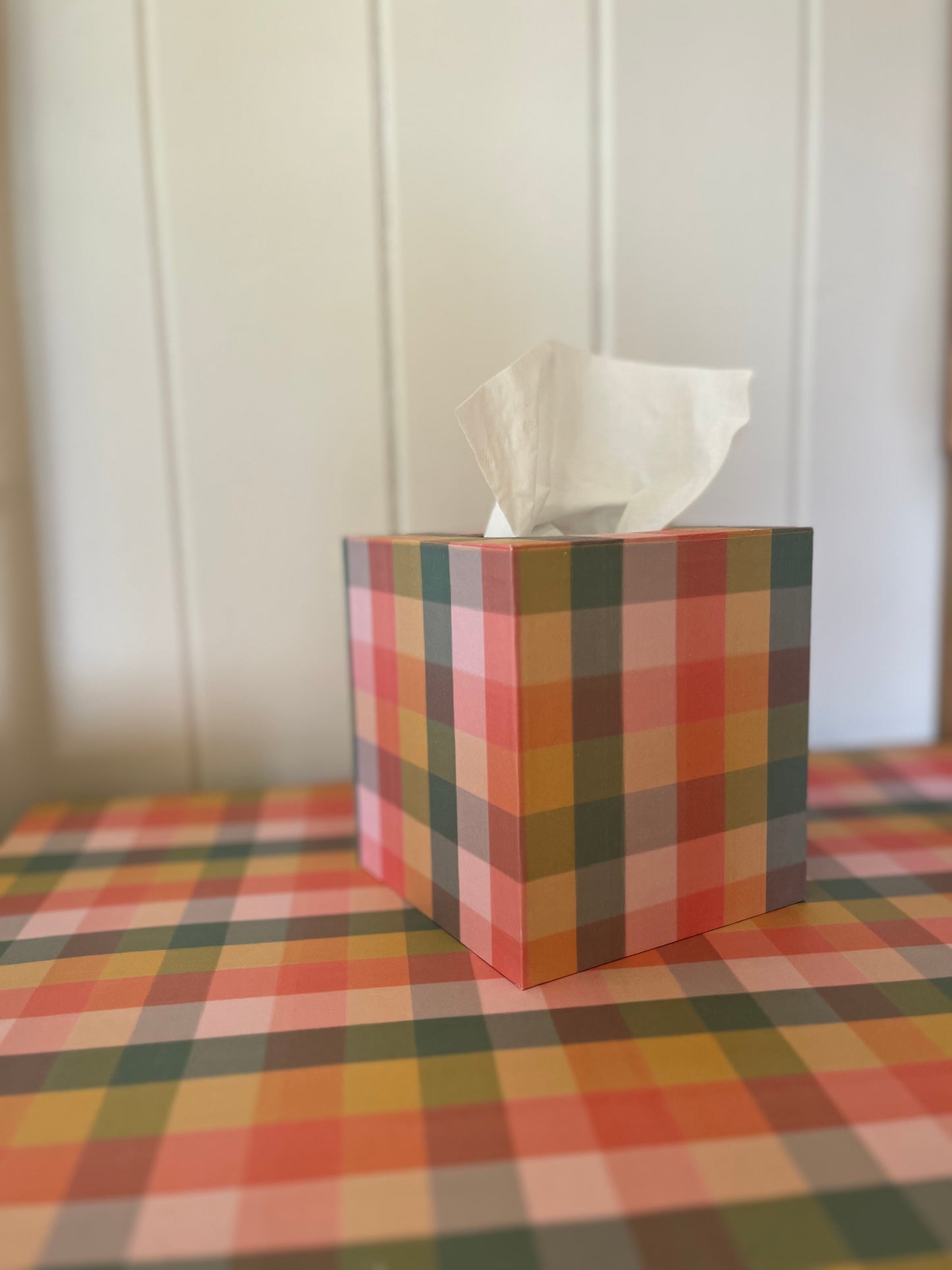 Lomond Paper Co Hand-covered Tissue Box