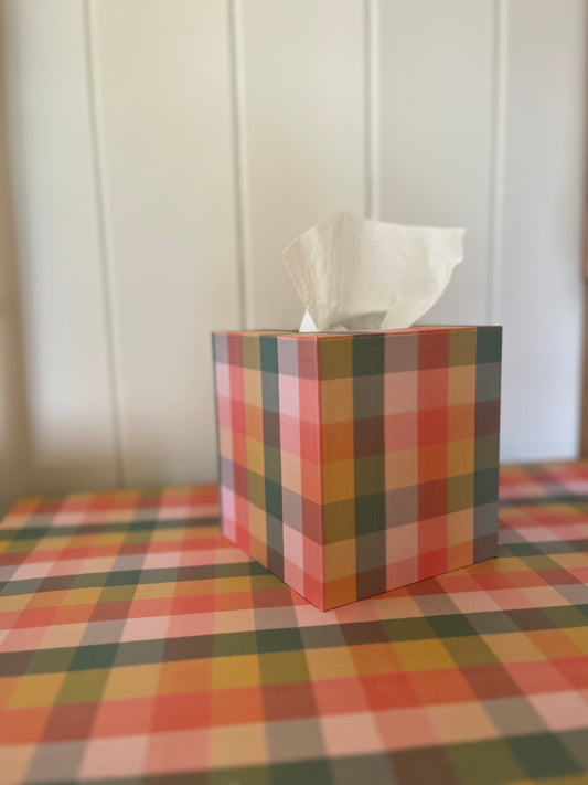 Lomond Paper Co Hand-covered Tissue Box