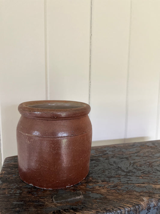 Vintage French confit pot