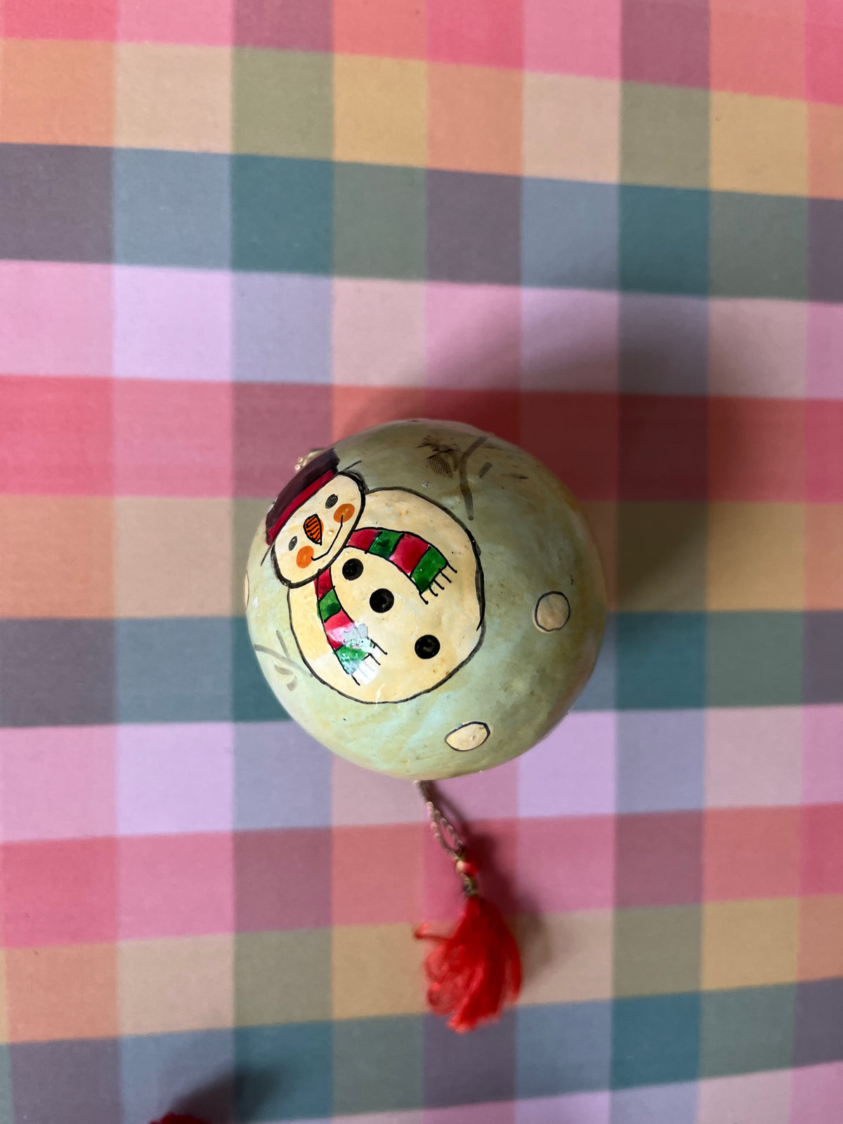 Papier Mache Baubles