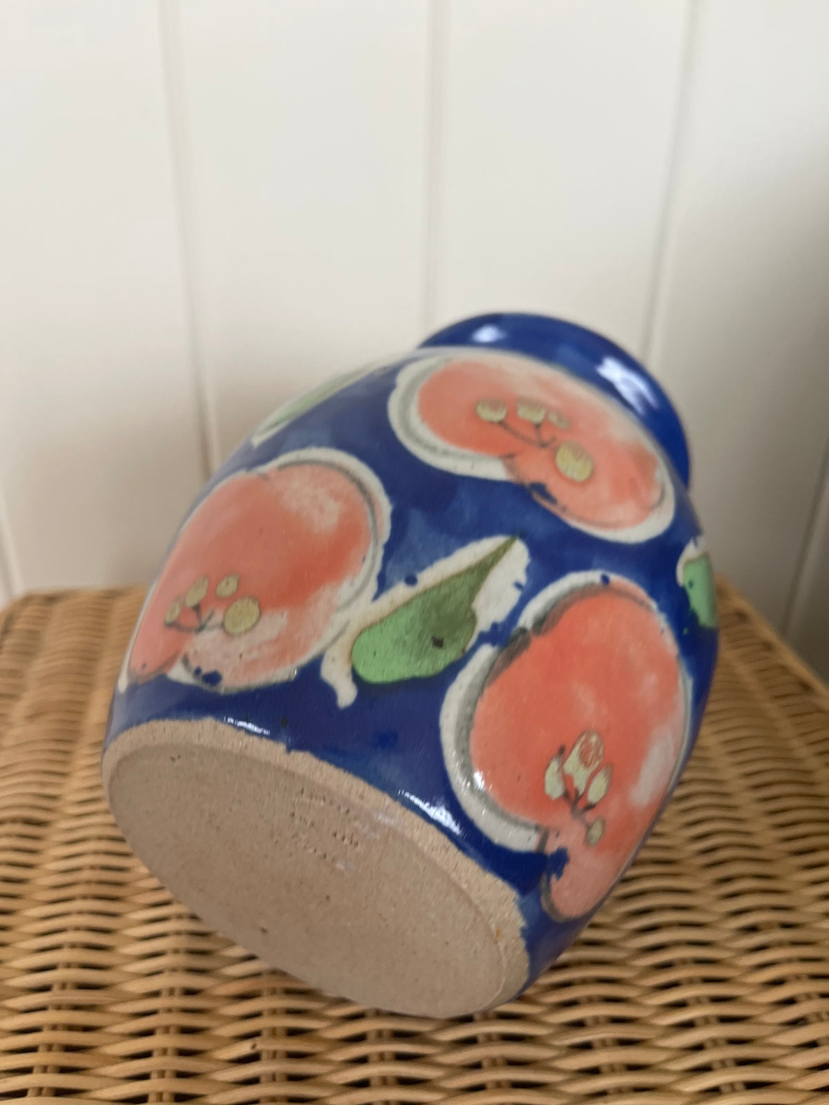 Vintage floral vase