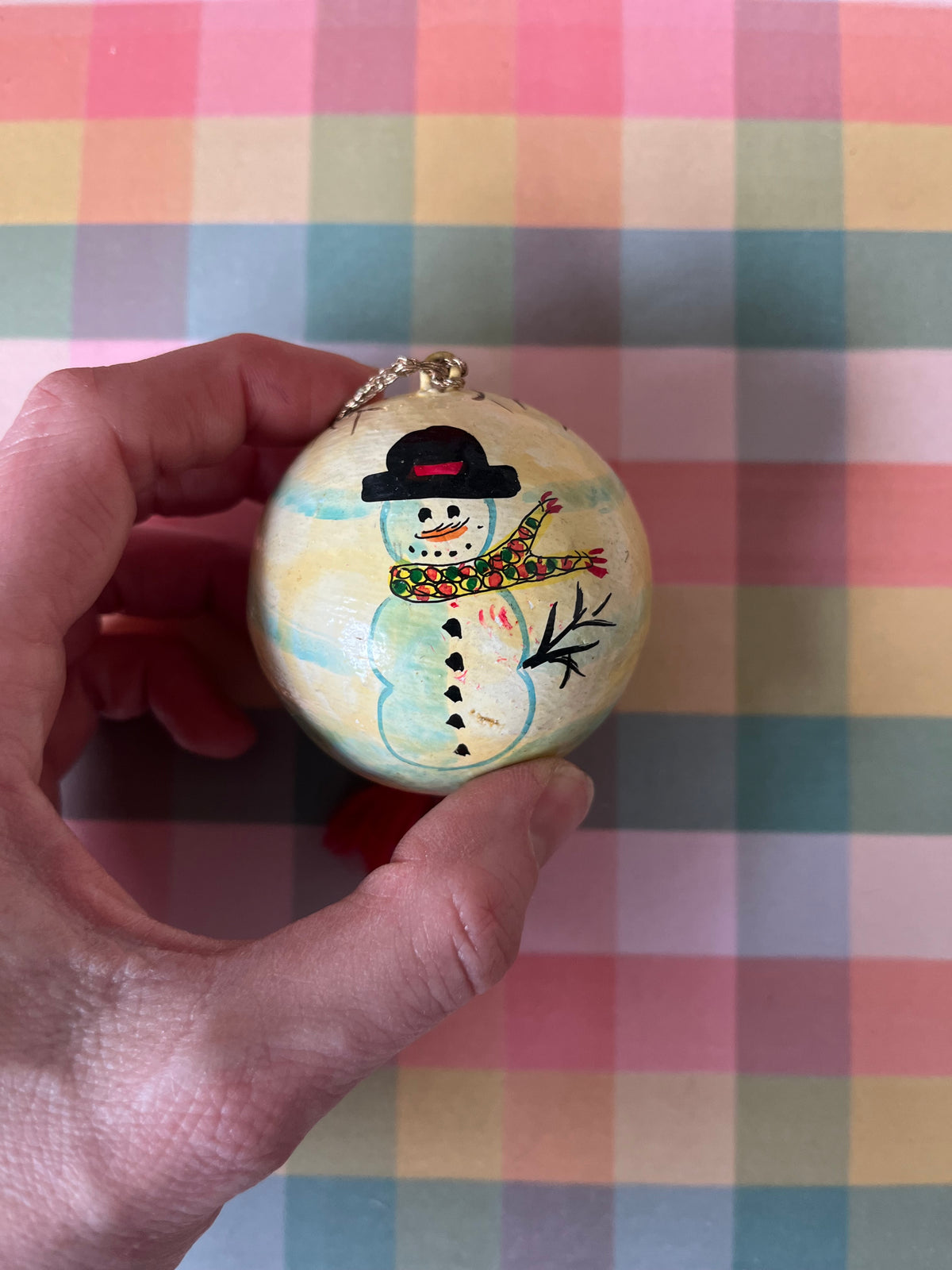 Papier Mache Baubles
