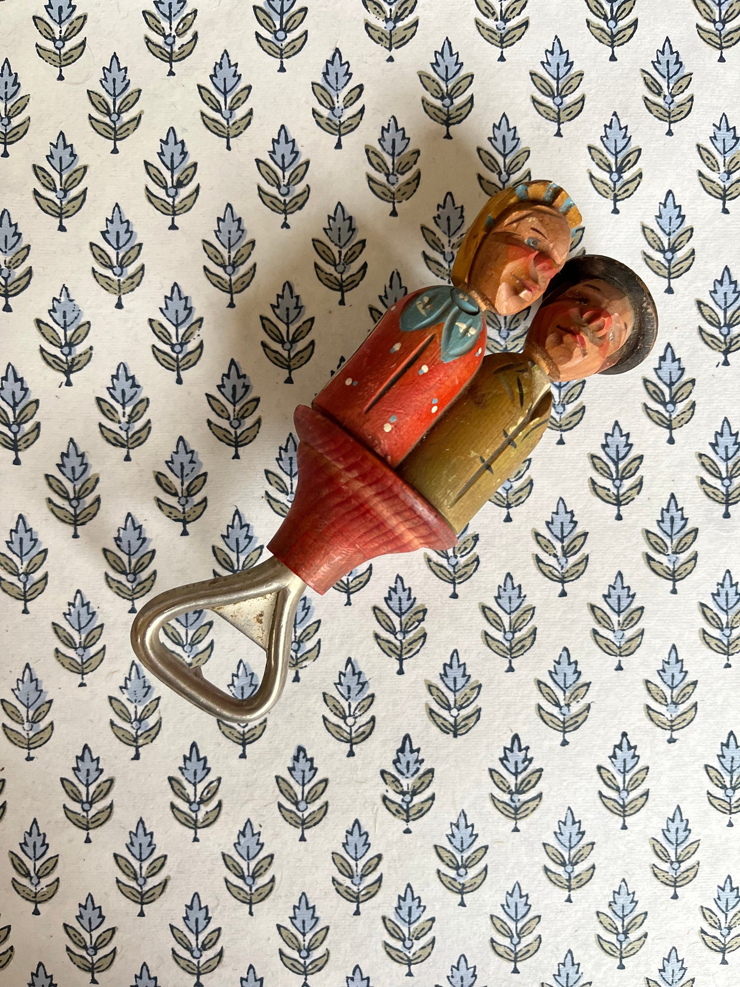 Vintage Anri Italian folk art bottle opener