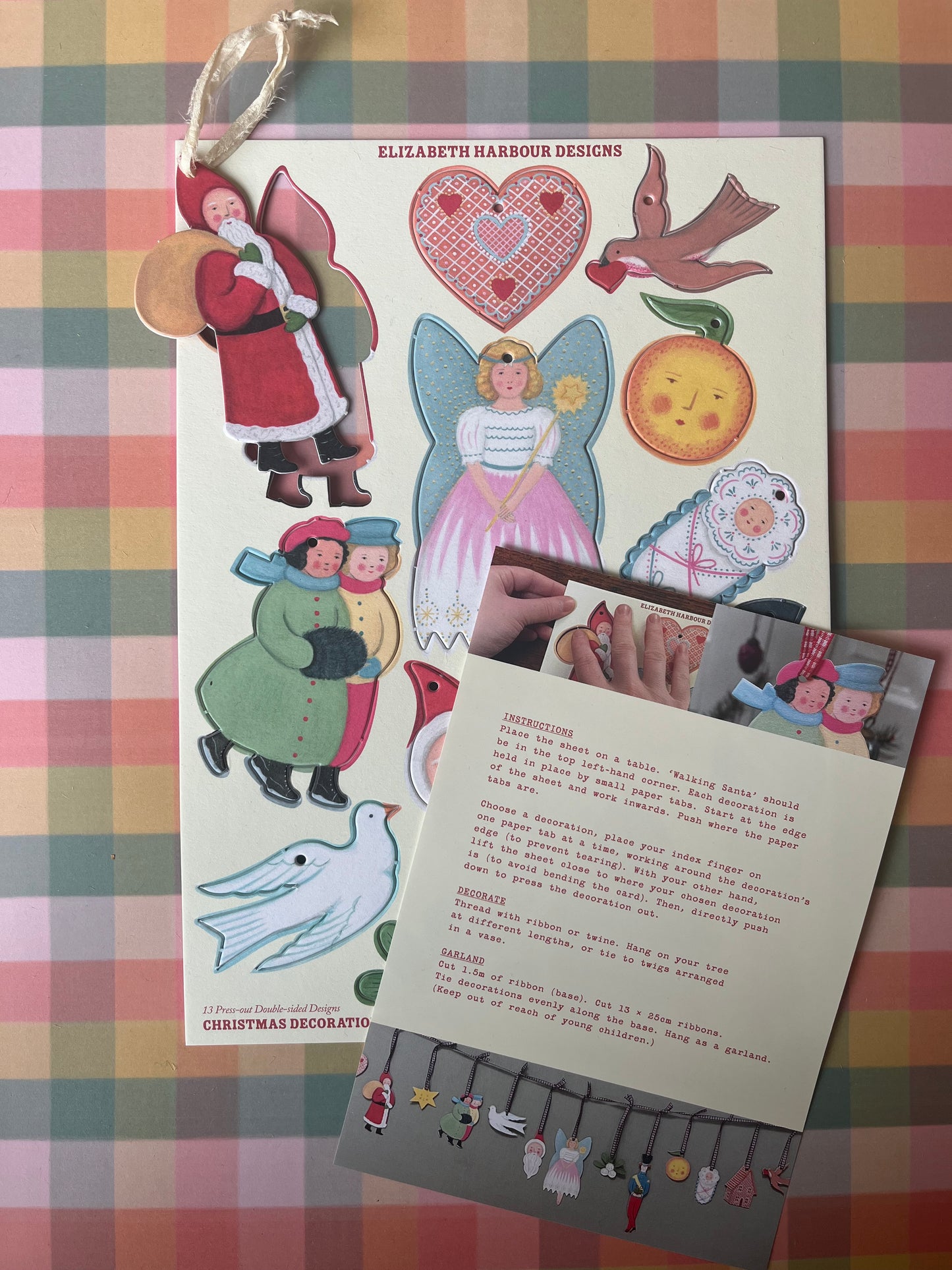 Elizabeth Harbour Designs press-out decorations