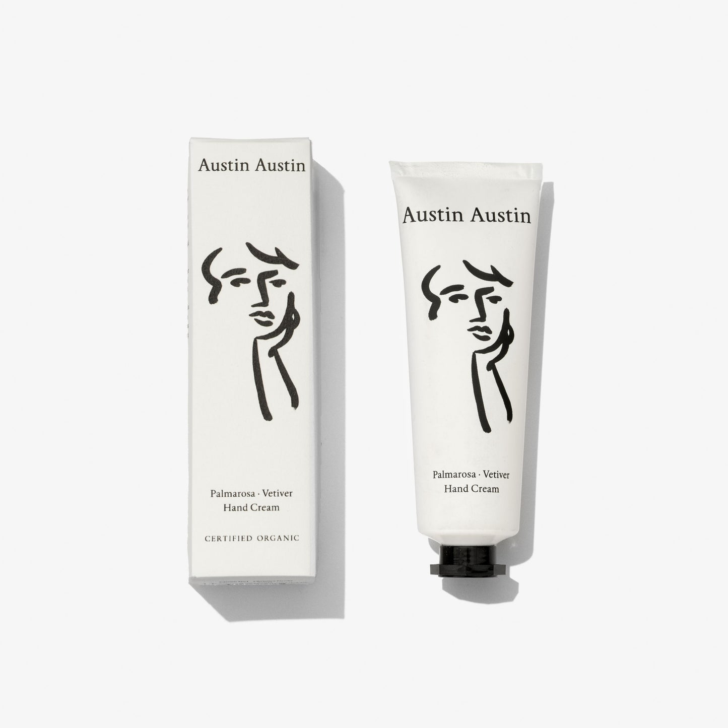 Austin Austin Palmarosa & Vetiver Hand Cream tube 50ml
