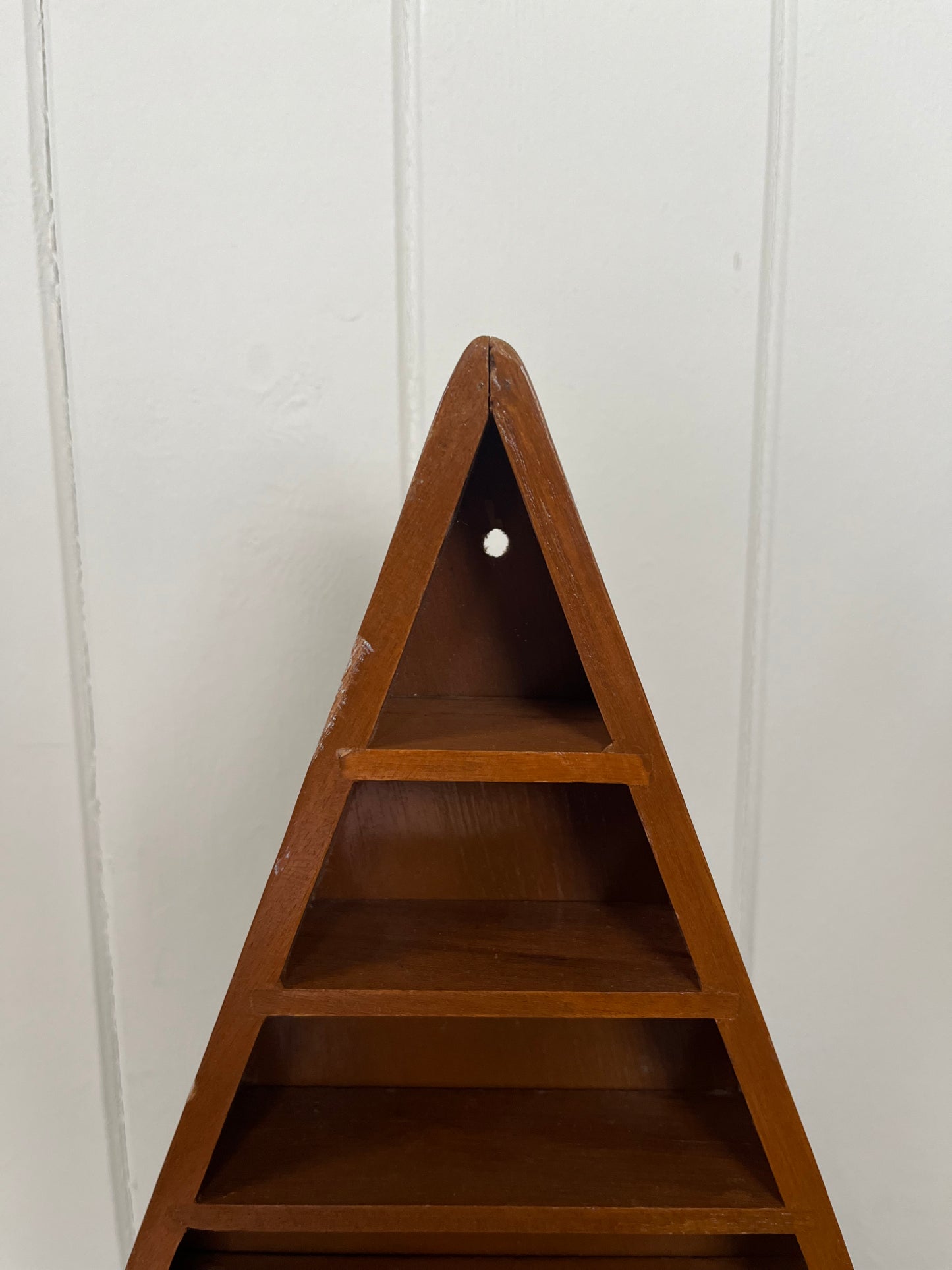 Vintage Christmas Tree display shelf