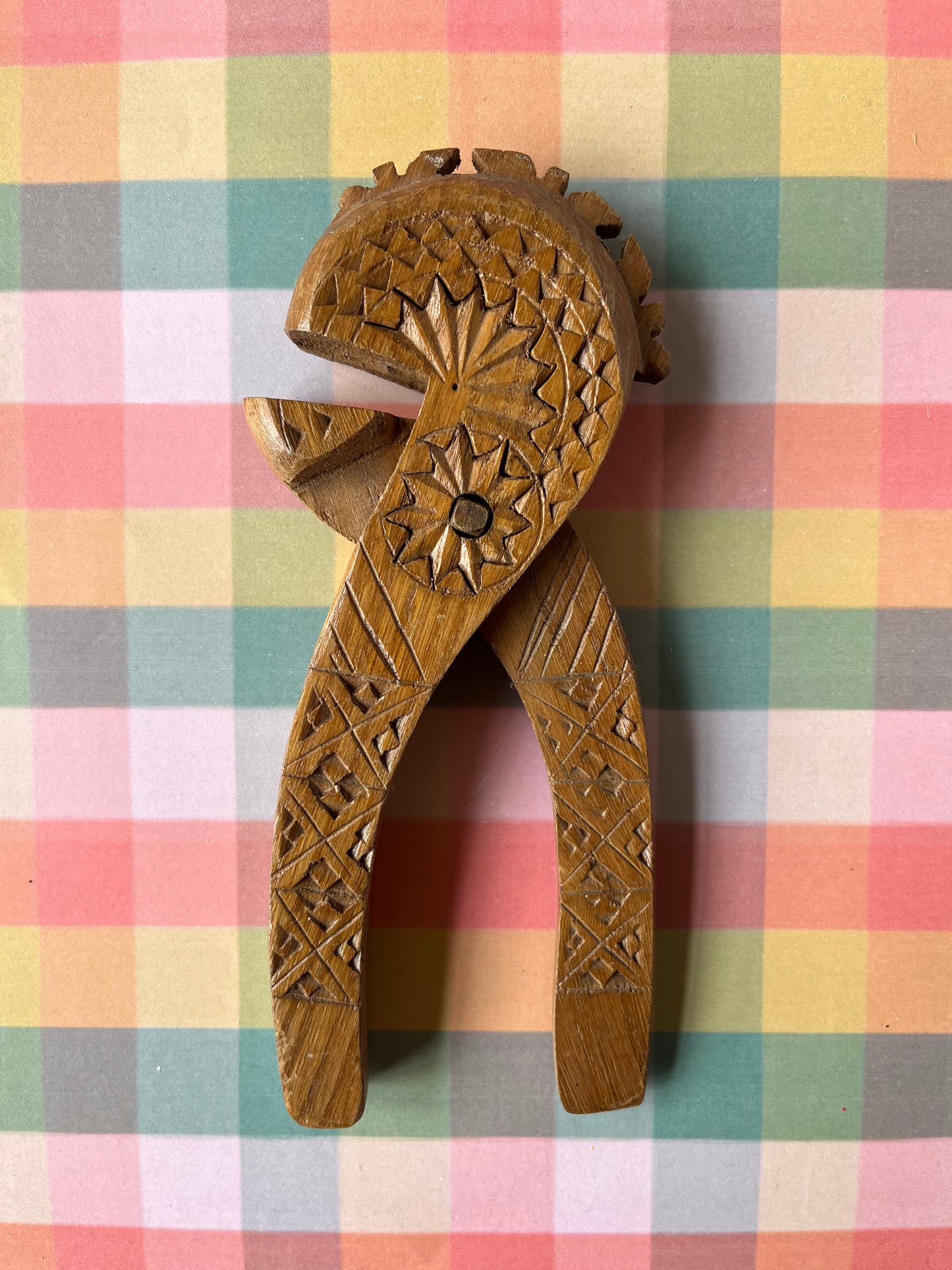 Vintage wooden nutcrackers