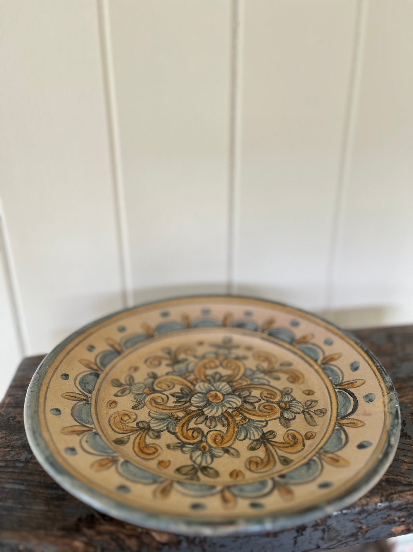 Algarve handpainted plate