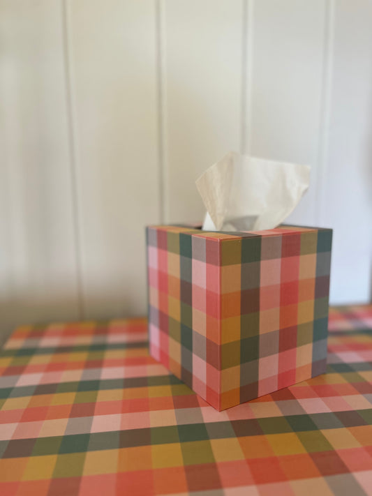 Lomond Paper Co Hand-covered Tissue Box