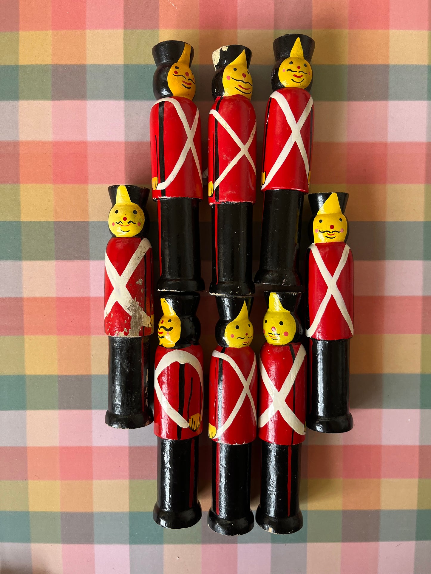 Vintage soldier skittles