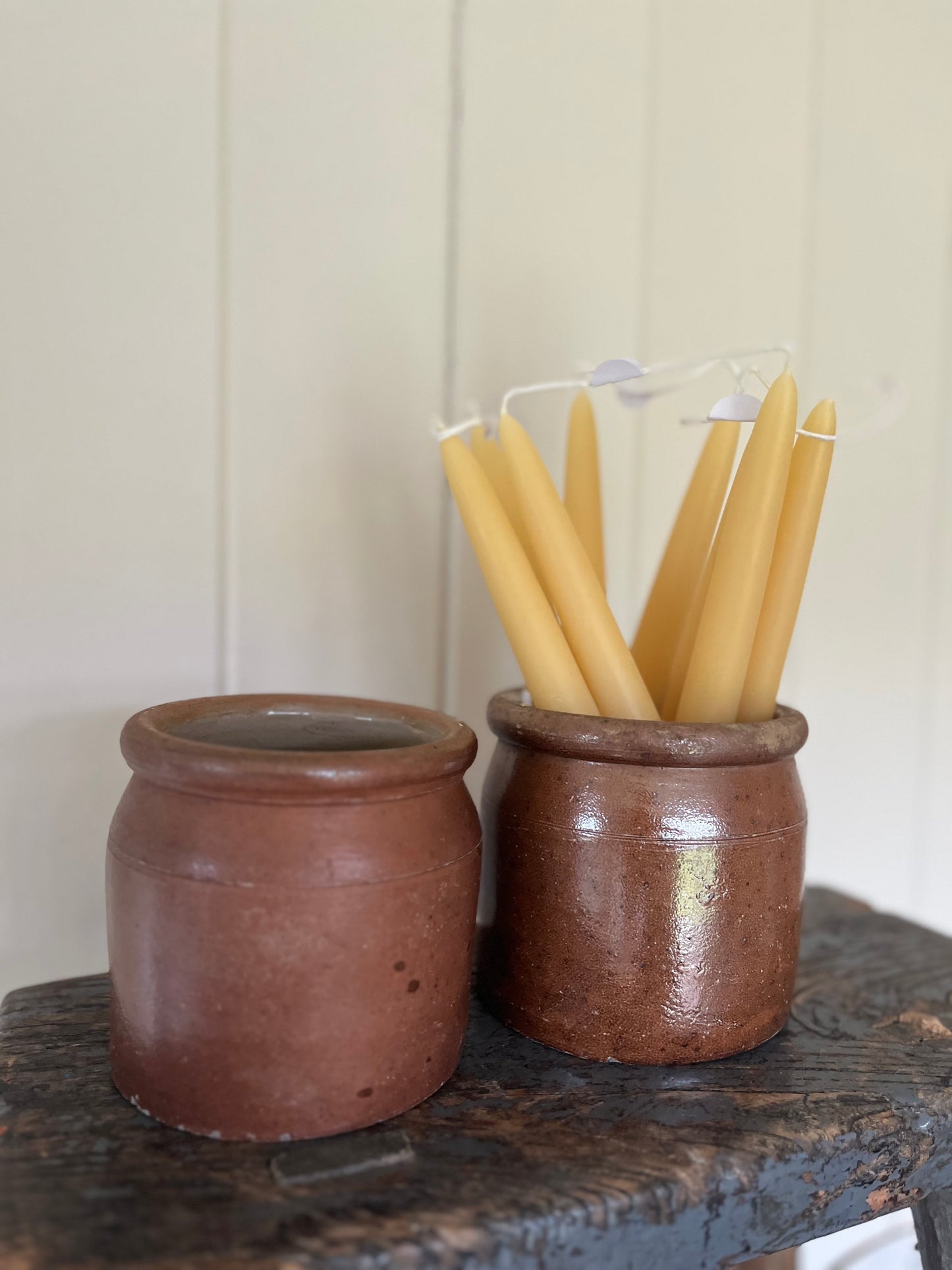 Vintage French confit pot