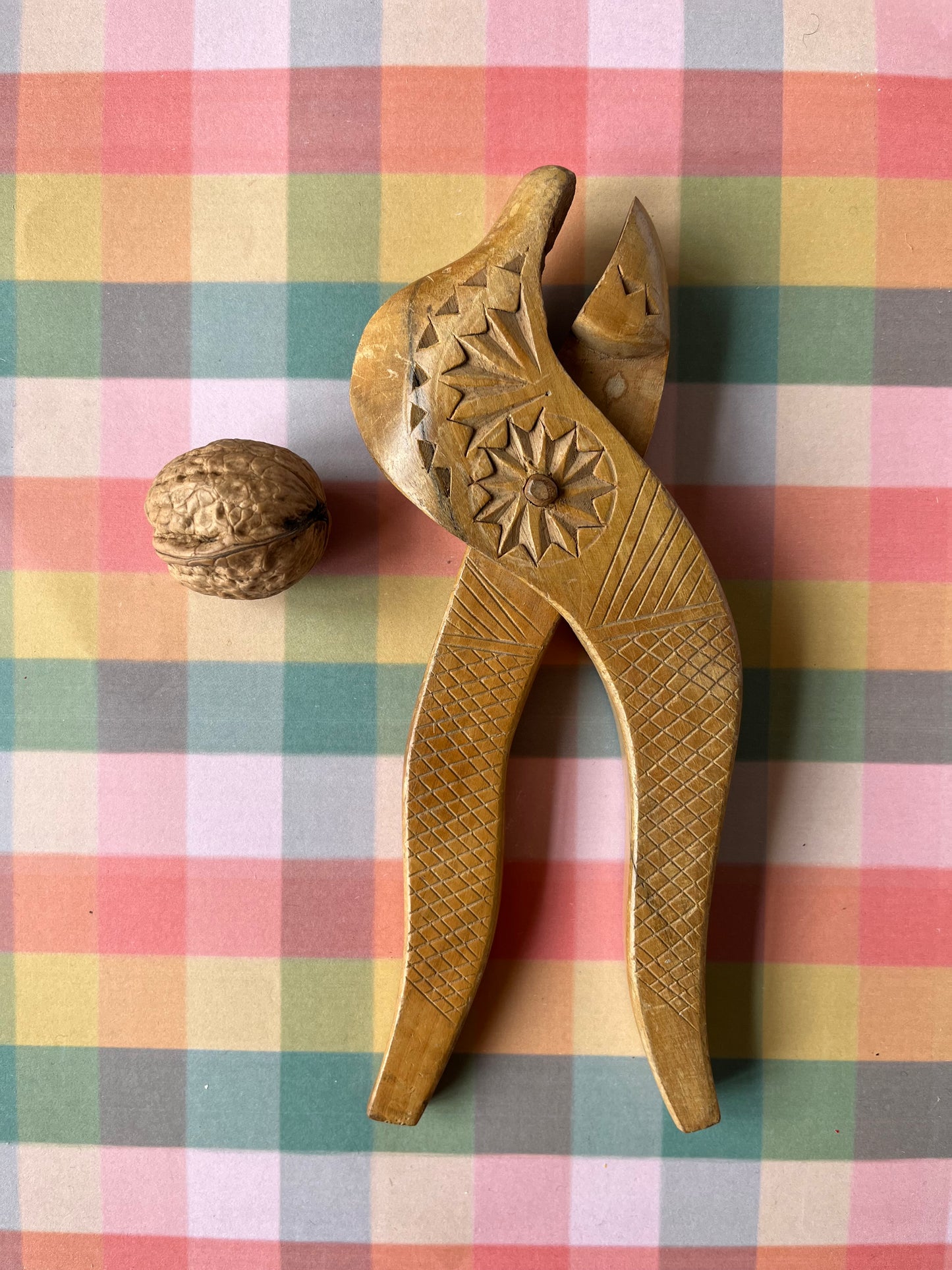 Vintage wooden nutcrackers