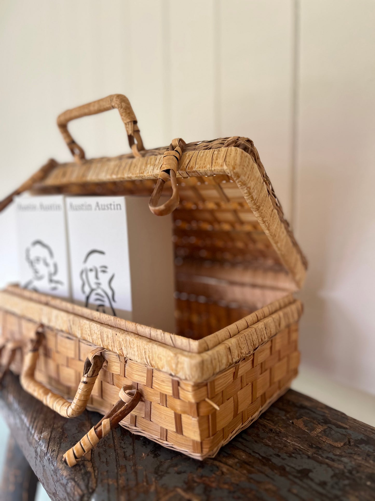 Little wicker hamper