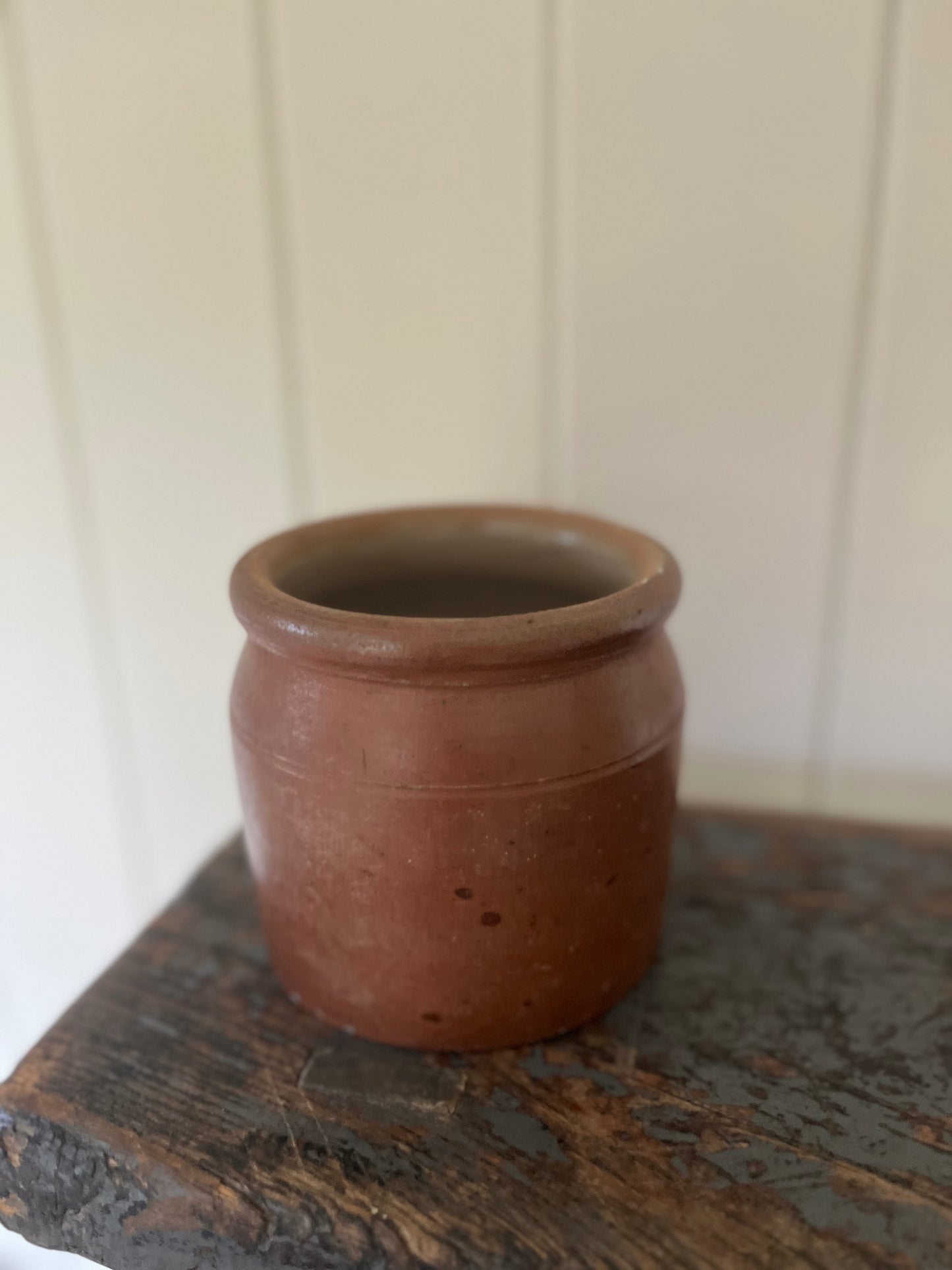 Vintage French confit pot