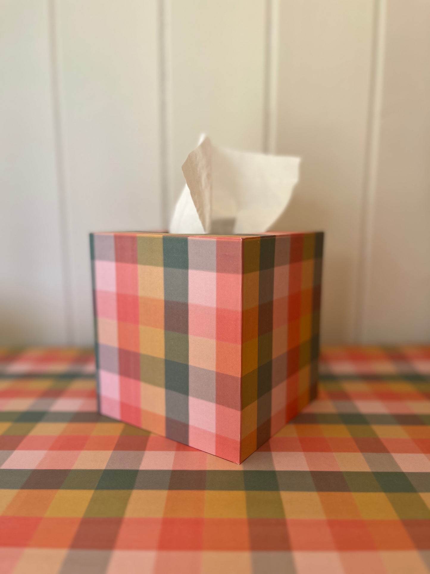 Lomond Paper Co Hand-covered Tissue Box