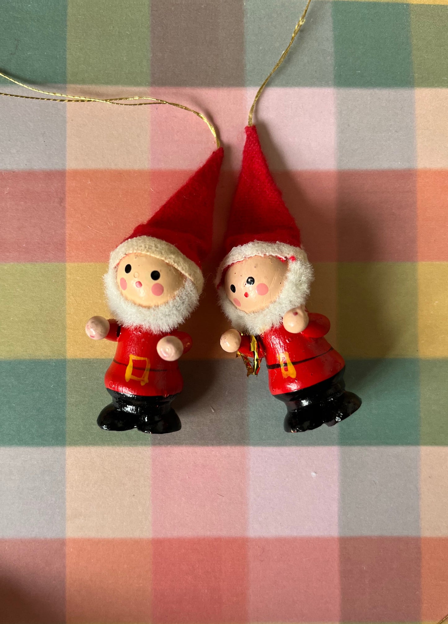 Mini Santa decorations