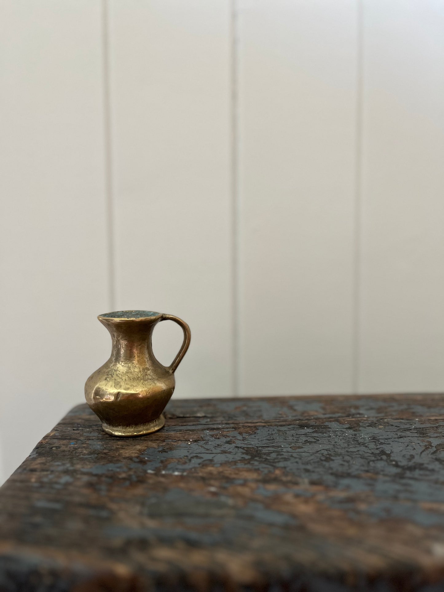 Vintage small brass jug