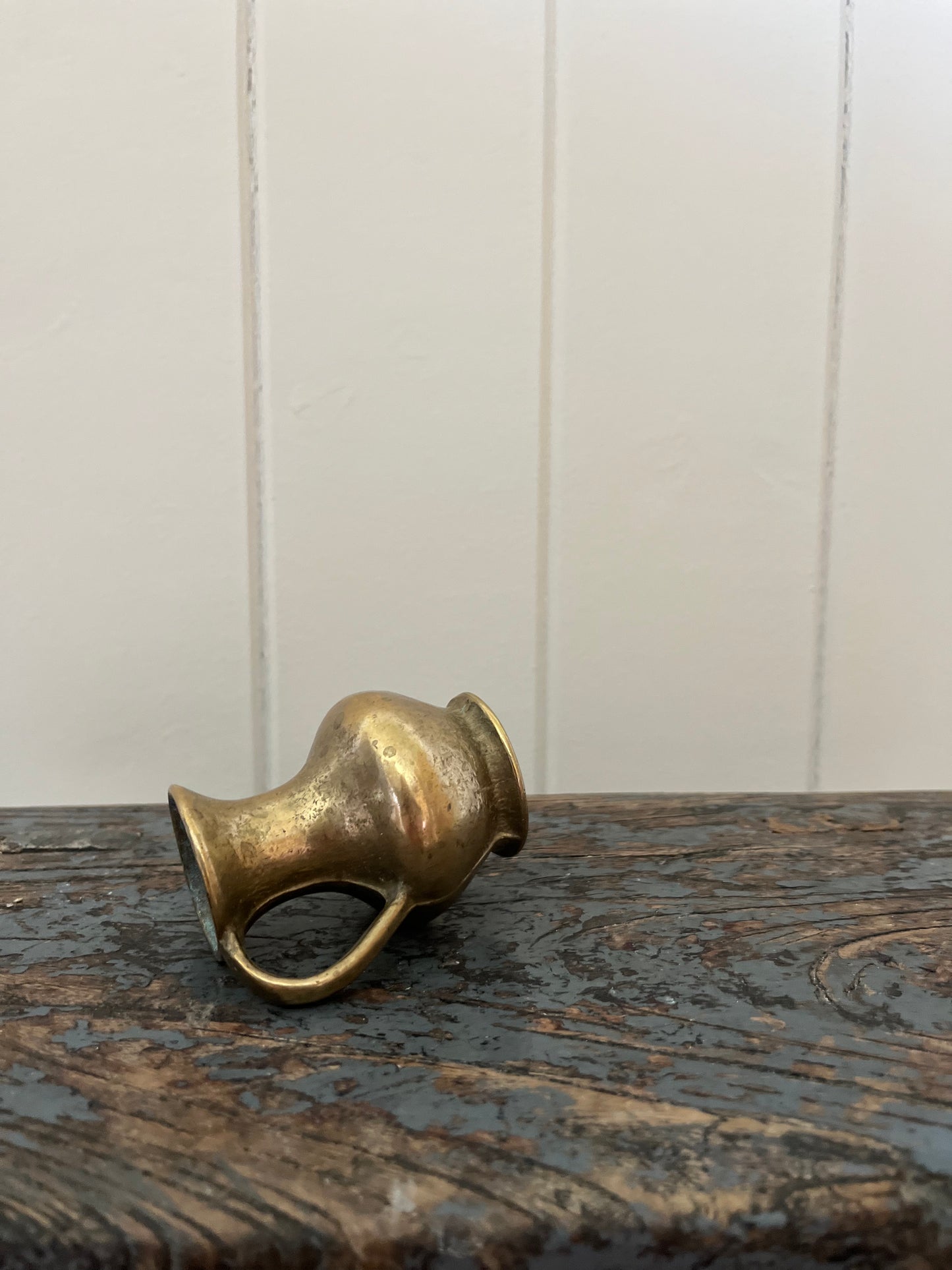Vintage small brass jug