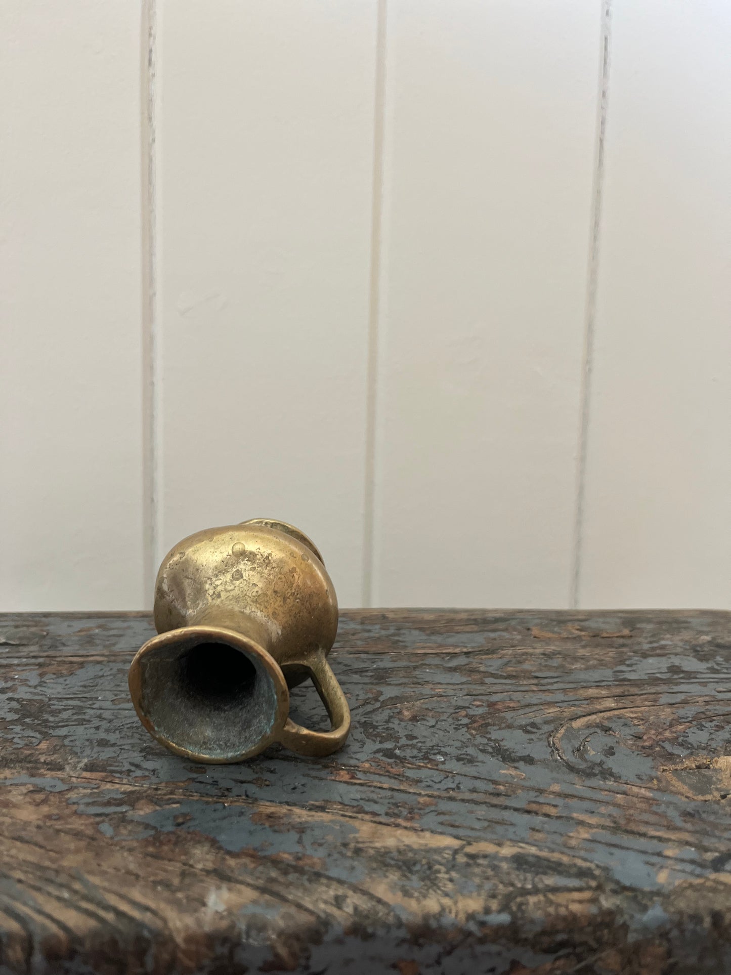 Vintage small brass jug