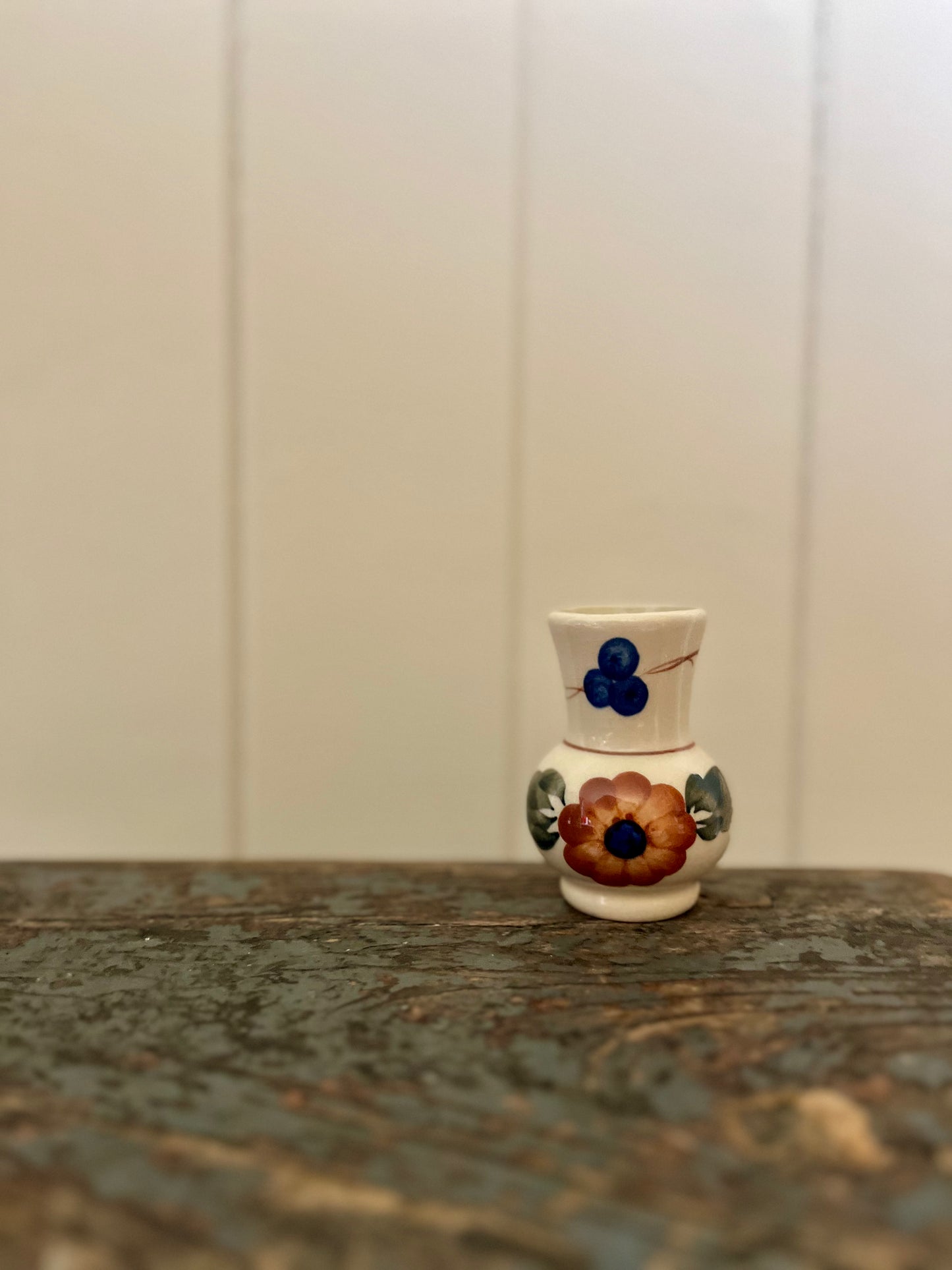 Polish pottery bud vase