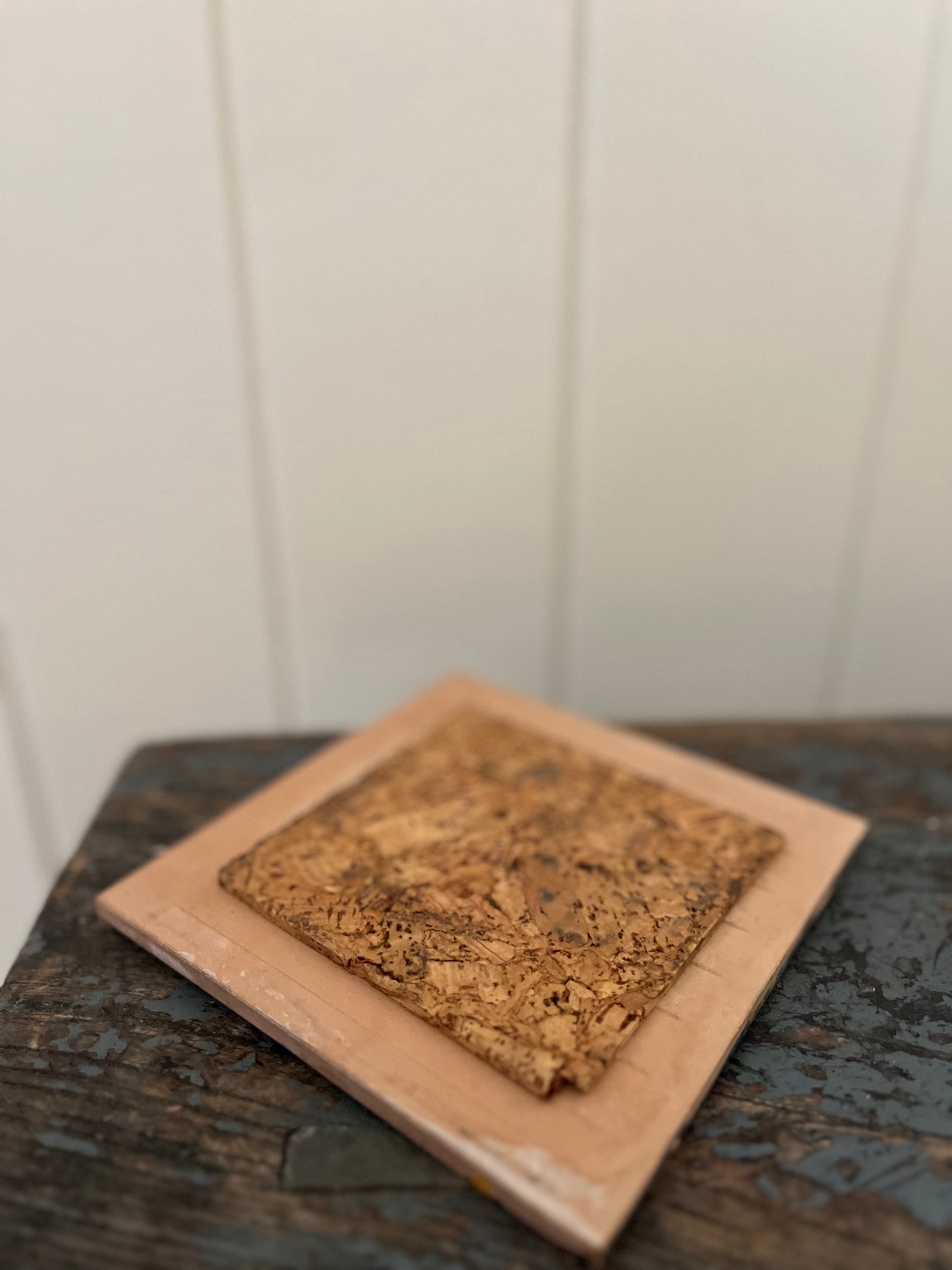 Hand painted tile trivet